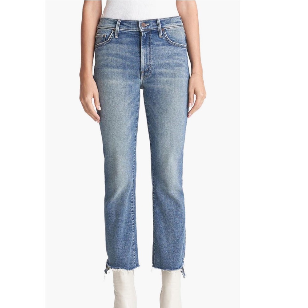 MOTHER Mid-Wash Blue Women's Jeans